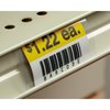 Kinter 3/16 in. H X 1-3/16 in. W X 2 in. L Clear Utility/Parts Bin Tag Holder Plastic 107164-ACE